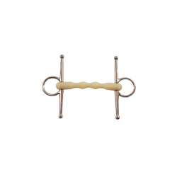 Freno de bocado entero con embocadura mullen Happy Mouth