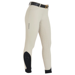 Pantalón de equitación mujer Aria full grip defectuoso Equestro Dólar de arena Beige