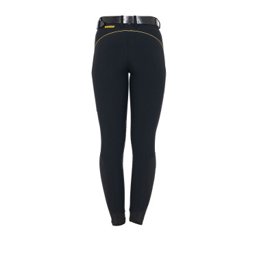 Pantalón de equitación para mujer corte slim con grip en las rodillas Equestro Pantalón de equitación para mujer corte slim con grip en las rodillas Equestro