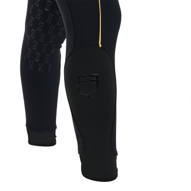Pantalón de equitación para mujer corte slim con grip en las rodillas Equestro Pantalón de equitación para mujer corte slim con grip en las rodillas Equestro