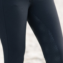 Pantalón mujer con culera silicona Horze Grand Prix Negro