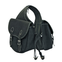 Alforja de cuero para silla Lakota modelo clásico Alforja de cuero para silla Lakota modelo clásico