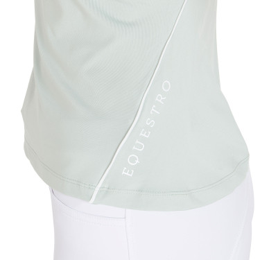 Camiseta técnica de entrenamiento para mujer corte slim Equestro Camiseta técnica de entrenamiento para mujer corte slim Equestro