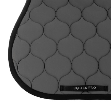 Alfombra de salto de tejido técnico acolchado Equestro Asfalto Gris Alfombra de salto de tejido técnico acolchado Equestro Asfalto Gris