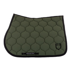 Alfombra de salto de tejido técnico acolchado Equestro Bolsa cilíndrica Verde Alfombra de salto de tejido técnico acolchado Equestro Bolsa cilíndrica Verde
