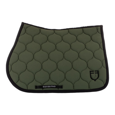 Alfombra de salto de tejido técnico acolchado Equestro Bolsa cilíndrica Verde Alfombra de salto de tejido técnico acolchado Equestro Bolsa cilíndrica Verde