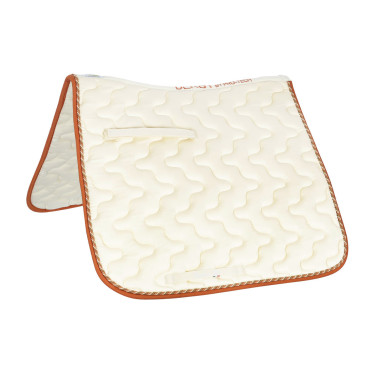 Manta de doma Derby Crema / multicolor / naranja Beige