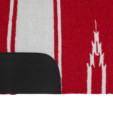 Alfombra navaja con parche de cuero LTE Motifs Alfombra navaja con parche de cuero LTE Motifs