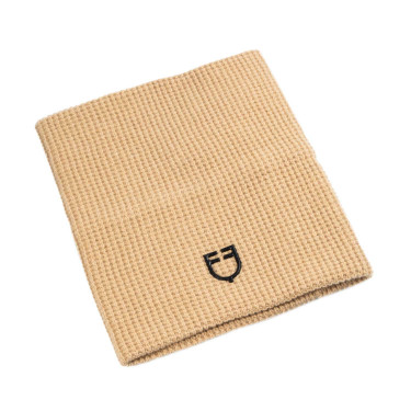 Cuello de lana unisex Equestro Camello Cuello de lana unisex Equestro Camello