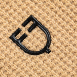 Cuello de lana unisex Equestro Camello Cuello de lana unisex Equestro Camello