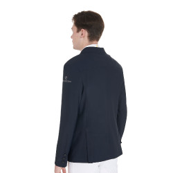 Chaqueta de concurso Equestro anatómica hombre cuatro botones Marino Azul marino Chaqueta de concurso Equestro anatómica hombre cuatro botones Marino Azul marino