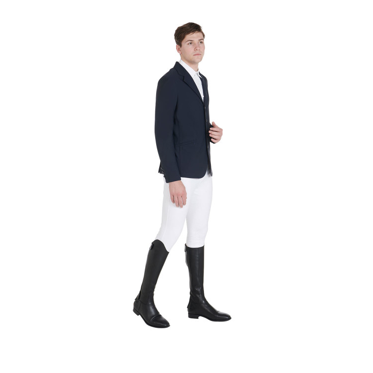 Chaqueta de concurso Equestro anatómica hombre cuatro botones Chaqueta de concurso Equestro anatómica hombre cuatro botones