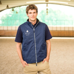 Chaqueta club Lino Horze Supreme Azul oscuro