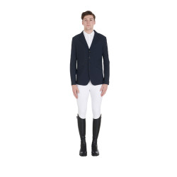 Chaqueta de concurso Equestro anatómica hombre cuatro botones Marino Azul marino Chaqueta de concurso Equestro anatómica hombre cuatro botones Marino Azul marino