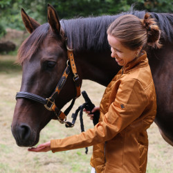 Chaqueta LeMieux Dynamique Jengibre Marrón