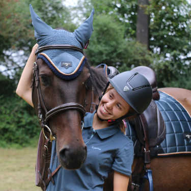 Polo LeMieux Clásico Petróleo Azul Polo LeMieux Clásico Petróleo Azul