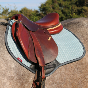 Mantilla LeMieux Prosport Close contact S - suede Glaciar Azul