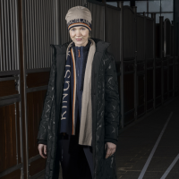 Gorro de punto unisex Kingsland KLVale Pavé beige