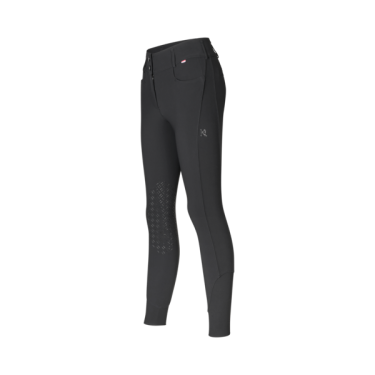 Pantalón con refuerzos corte recto para mujer Kingsland KLKira H-Shape Negro