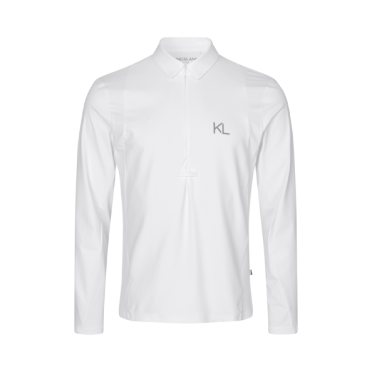Polo de concurso de manga larga para hombre Kingsland KLVijana