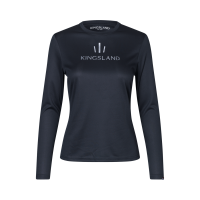 Camiseta de entrenamiento para mujer Kingsland KLVidel Marino