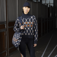 Bolso tote tejido Kingsland KLVy Marino Azul marino