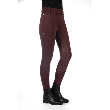 Legging Lauria Garrelli Livigno fond 1/1 en silicone Burdeos