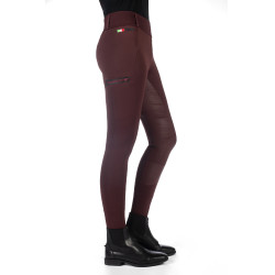 Legging Lauria Garrelli Livigno fond 1/1 en silicone Burdeos