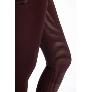 Legging Lauria Garrelli Livigno fond 1/1 en silicone Burdeos
