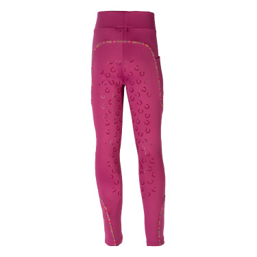 Legging HKM Polly con asiento completo de silicona 1/1 Magenta Rosa