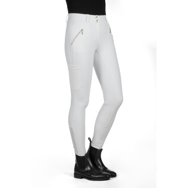 Pantalón Lauria Garrelli Lia de talle alto con culera completa de silicona Pantalón Lauria Garrelli Lia de talle alto con culera completa de silicona