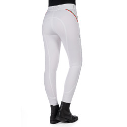 Pantalon Lauria Garrelli Livigno Sportive fond 1/1 en silicone Blanco