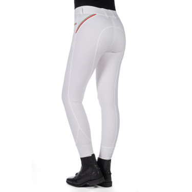 Pantalon Lauria Garrelli Livigno Sportive fond 1/1 en silicone Blanco