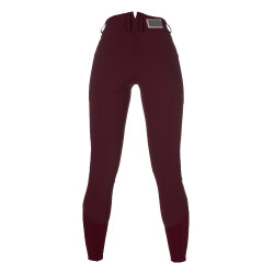 Pantalon HKM Lauria Garrelli fond 1/1 en silicone Burdeos