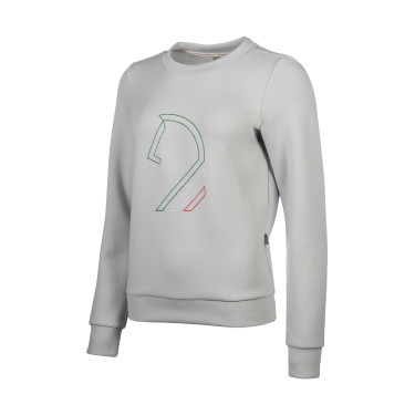 Jersey Lauria Garrelli Livigno Cabeza de Caballo Gris piedra