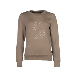 Jersey Lauria Garrelli Livigno Cabeza de Caballo Gris pardo Marrón