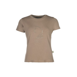 Camiseta Lauria Garrelli Livigno Cabeza de Caballo Gris pardo Marr&amp;amp;amp;oacute;n