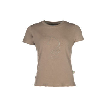 Camiseta Lauria Garrelli Livigno Cabeza de Caballo Gris pardo Marrón Camiseta Lauria Garrelli Livigno Cabeza de Caballo Gris pardo Marrón