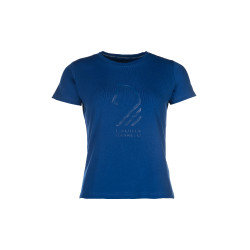T-Shirt Lauria Garrelli Livigno Horse Head Azul