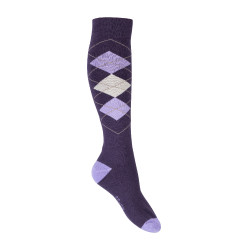 Calcetines HKM Cardiff por 3 Violet /lilas Violeta