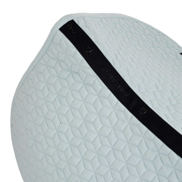 Almohadilla de salto con acolchado cúbico Equestro Niebla gris Azul