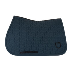 Almohadilla de salto con acolchado cúbico Equestro Marino Azul marino