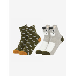 Calcetines Mini LeMieux personaje 2 pares