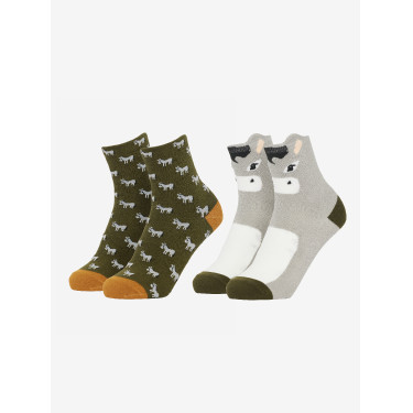 Calcetines Mini LeMieux personaje 2 pares Calcetines Mini LeMieux personaje 2 pares