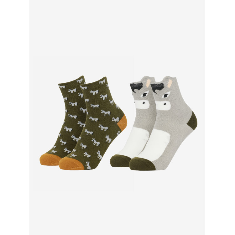 Calcetines Mini LeMieux personaje 2 pares