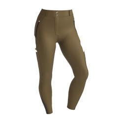 Pantalón LeMieux Drytex Impermeable full grip Alpino Marr&amp;oacute;n