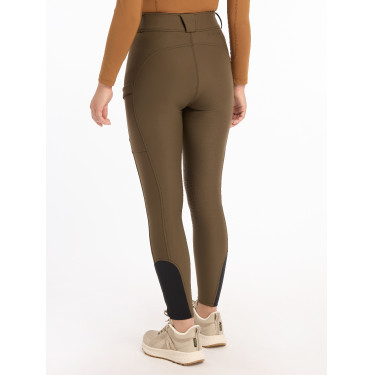 Pantalón LeMieux Drytex impermeable con rodilleras Alpino Marr&amp;amp;amp;oacute;n