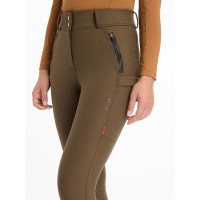 Pantalón LeMieux Drytex impermeable con rodilleras Alpino Marrón Pantalón LeMieux Drytex impermeable con rodilleras Alpino Marrón