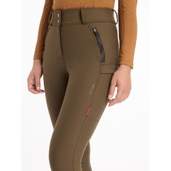 Pantalón LeMieux Drytex impermeable con rodilleras Alpino Marr&amp;amp;amp;oacute;n