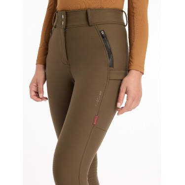 Pantalón LeMieux Drytex impermeable con rodilleras Alpino Marr&amp;amp;amp;oacute;n